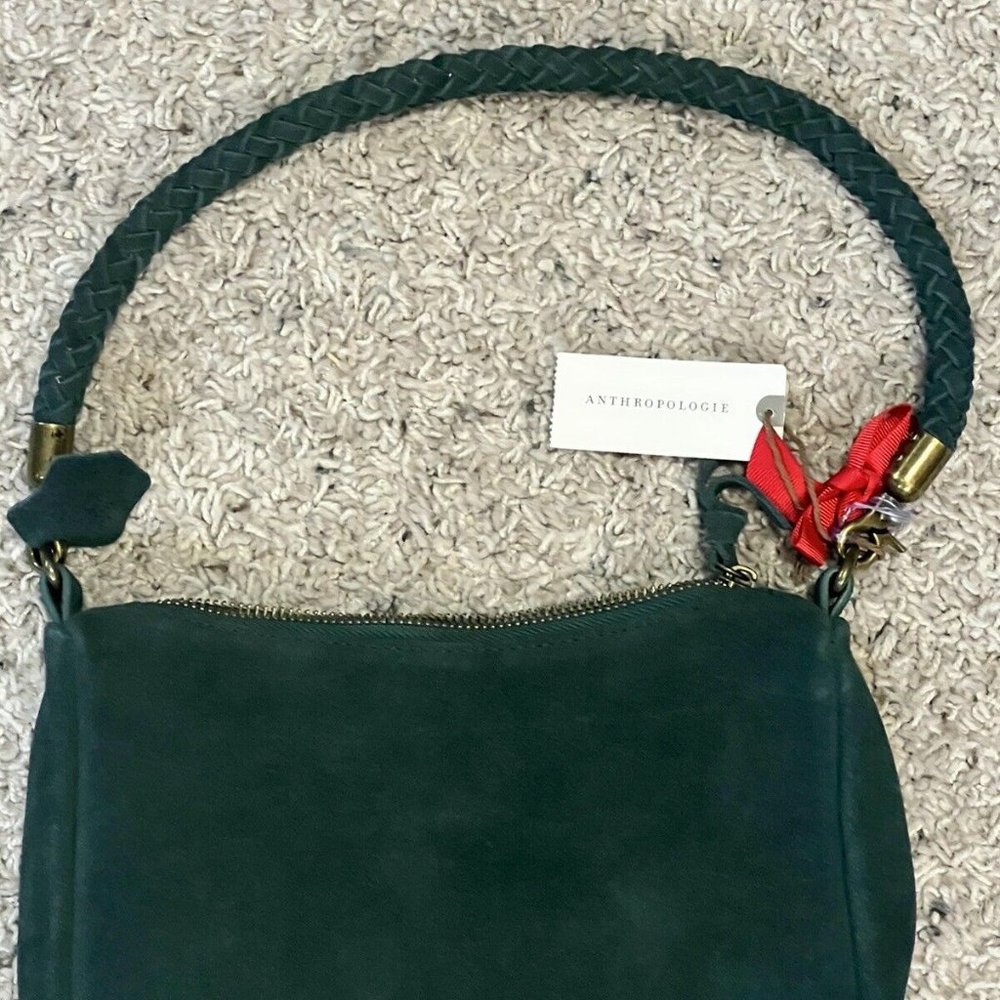 Anthropology Remi/Reid Dueña Genuine Suede Shoulder Bag